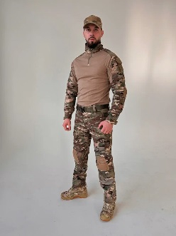 Костюм тактический с наколенниками военный